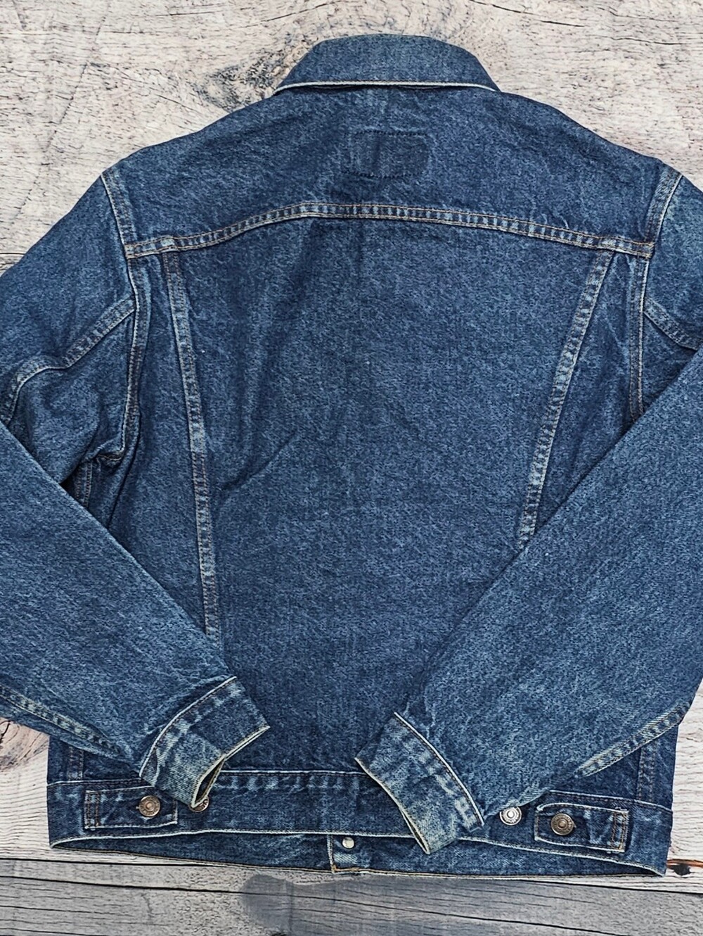 Vintage Levi's 70506-0216 Denim Trucker Jacket Men's Size 40R  Made In USA 80s - Picture 5 of 16
